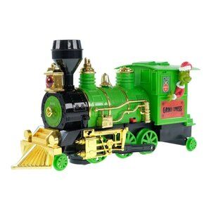 Dr. Seuss Grinch Train 65th Anniversary Bump And Go Collector Car Series Green